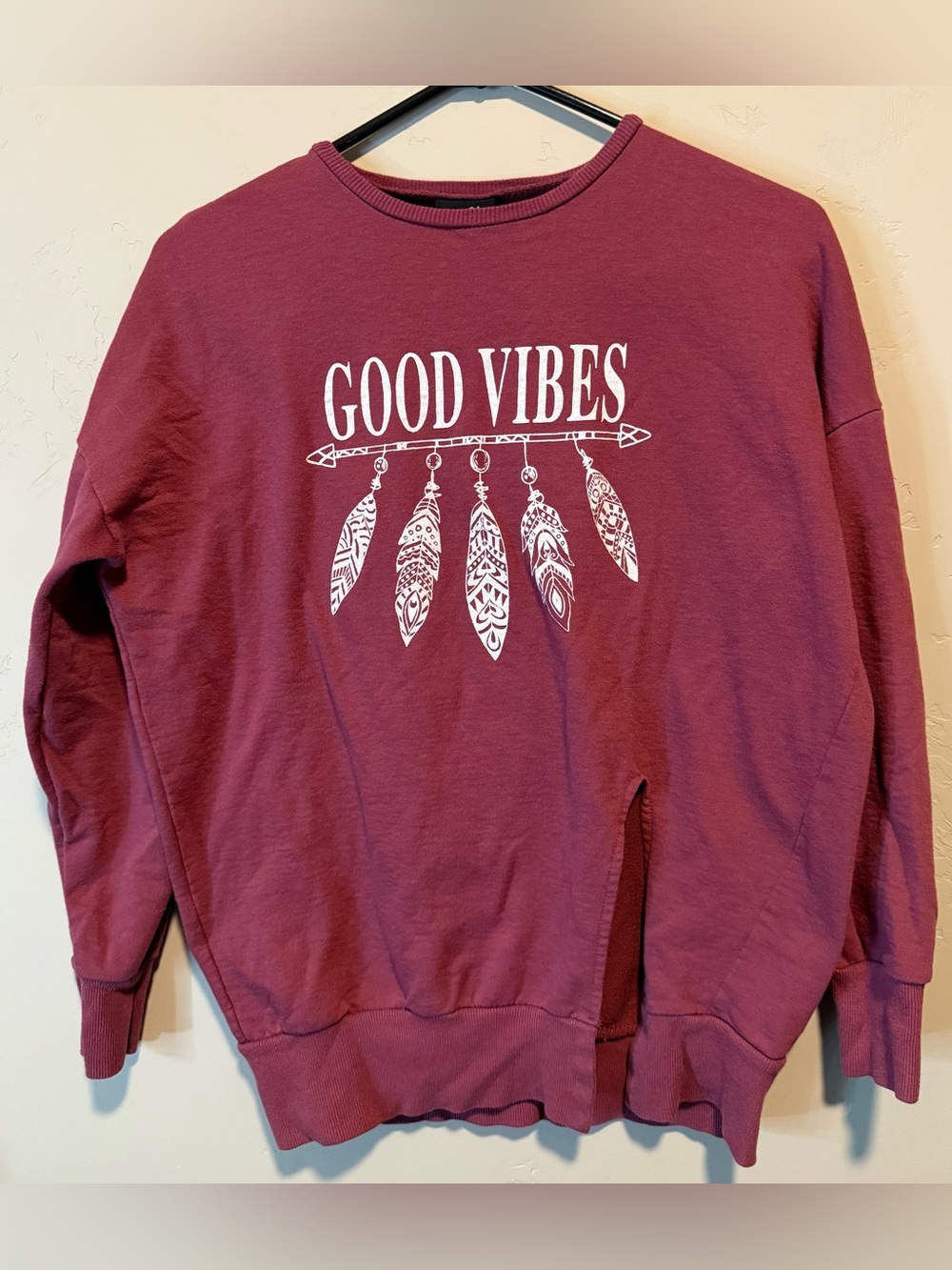 Rue21 Maroon Crewneck Pullover